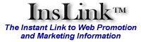 InsLink is the Instant link to web promotion and marketing information
